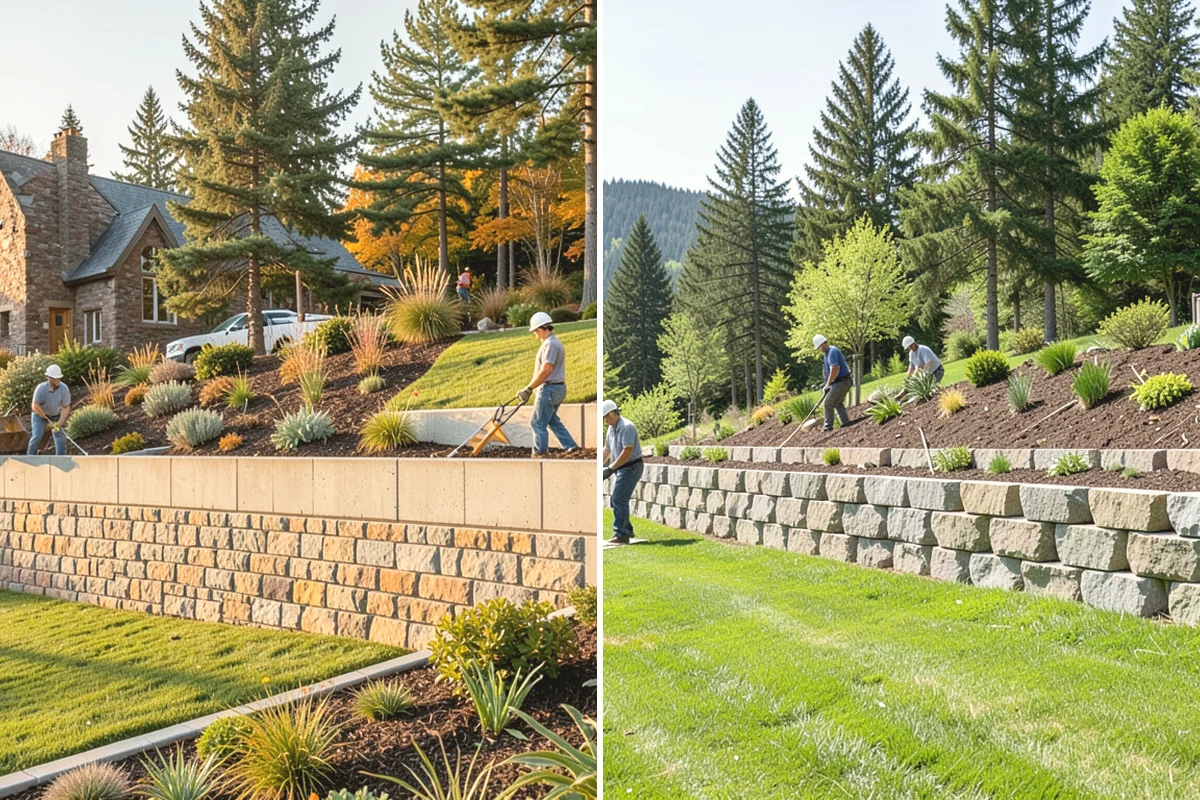 Gravel Mulch Installation in Lake Stevens, Snohomish County, WA - Review the design and select stone size and color for the space