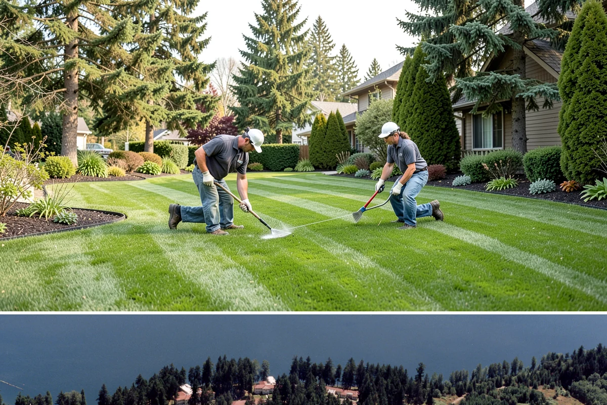 Gravel Mulch Installation in Lakewood, Pierce County, WA - Gravel can be installed any time of year, but dry summer windows in the Northwest make grading and fabric work cleaner and faster.