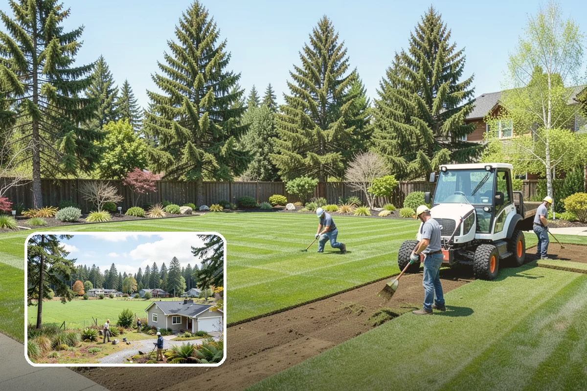 Gravel Mulch Installation in Lyman, Skagit County, WA - Permanent ground cover that never needs yearly replacement