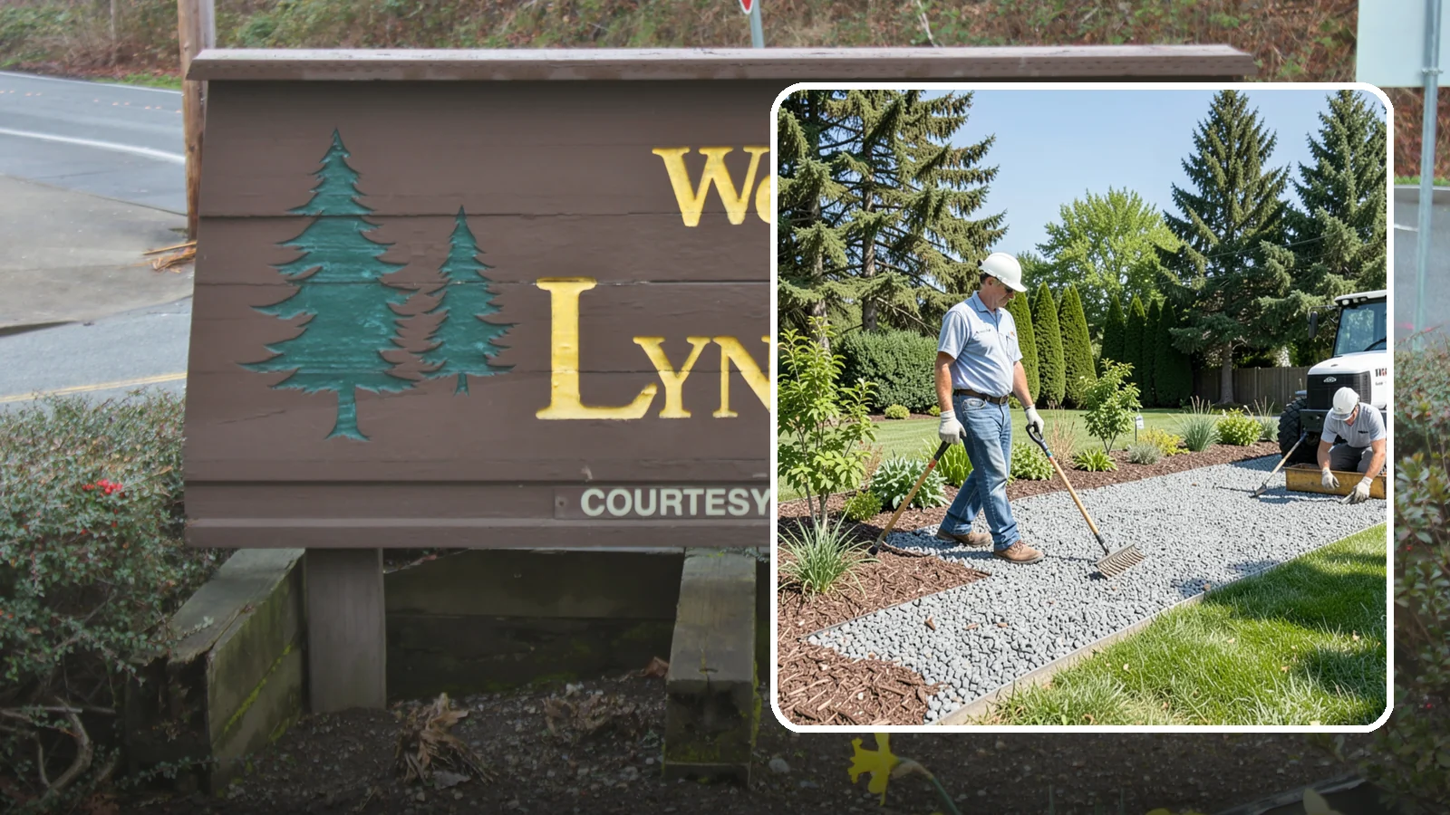 Gravel Mulch Installation in Lynnwood, Snohomish County, WA - We install decorative gravel mulch for a clean, permanent ground cover that never needs annual replacement.