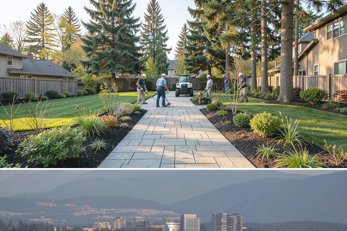 Gravel Mulch Installation in Medina, King County, WA - Gravel can be installed any time of year, but dry summer windows in the Northwest make grading and fabric work cleaner and faster.
