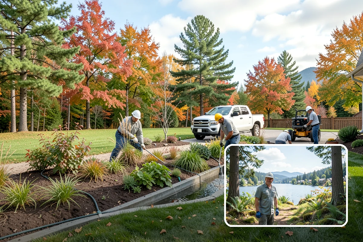 Gravel Mulch Installation in Milton, King County, WA - Permanent ground cover that never needs yearly replacement