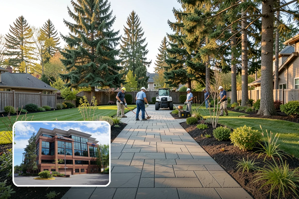 Gravel Mulch Installation in Mountlake Terrace, Snohomish County, WA - Permanent ground cover that never needs yearly replacement