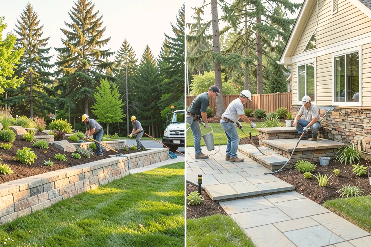 Gravel Mulch Installation in Newcastle, King County, WA - Review the design and select stone size and color for the space