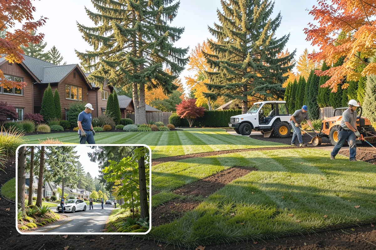 Gravel Mulch Installation in Normandy Park, King County, WA - Permanent ground cover that never needs yearly replacement