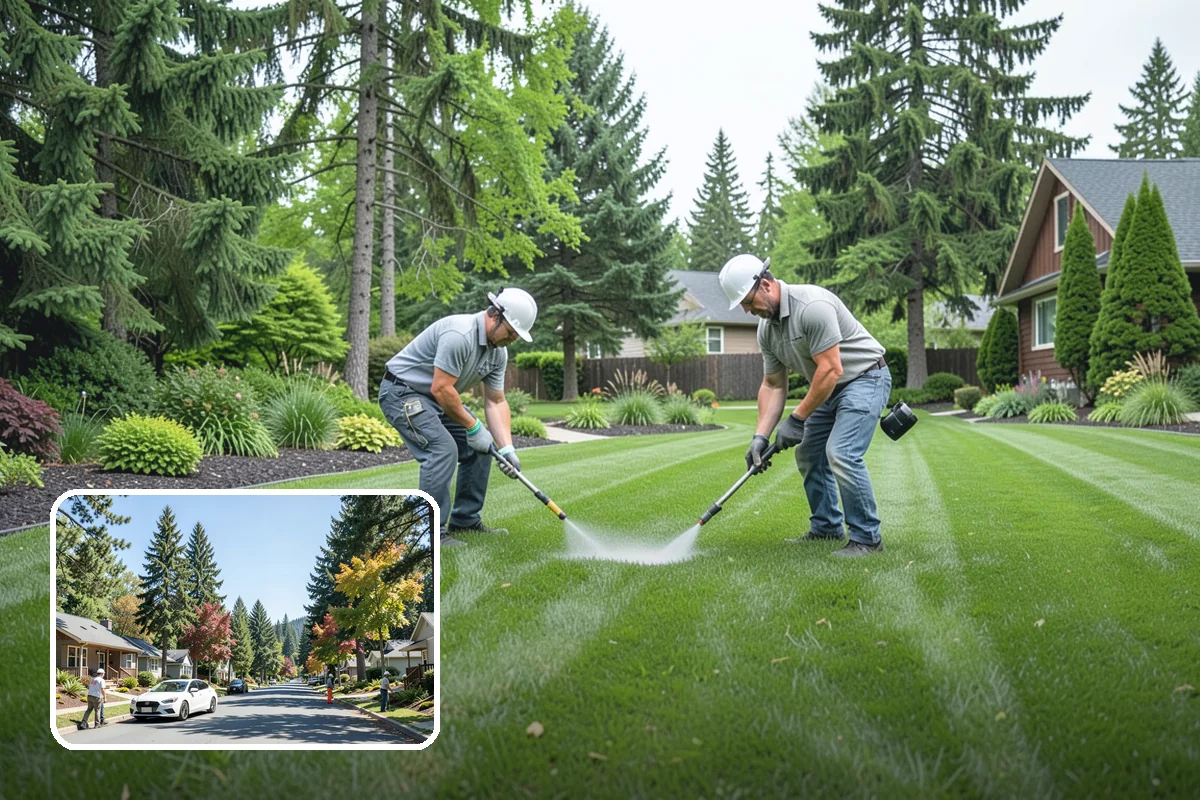 Gravel Mulch Installation in Orting, Pierce County, WA - Permanent ground cover that never needs yearly replacement