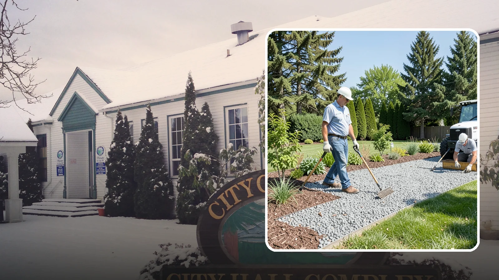 Gravel Mulch Installation in Pacific, King County, WA - We install decorative gravel mulch for a clean, permanent ground cover that never needs annual replacement.
