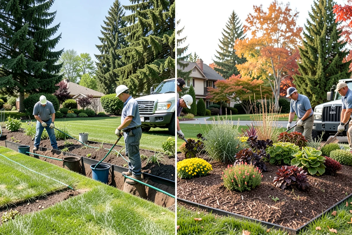 Gravel Mulch Installation in Puyallup, Pierce County, WA - Review the design and select stone size and color for the space