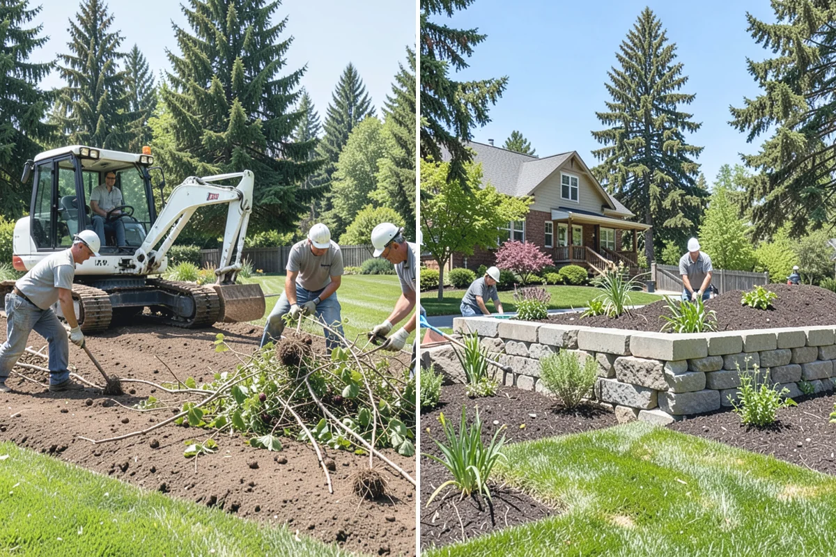 Gravel Mulch Installation in Renton, King County, WA - Review the design and select stone size and color for the space