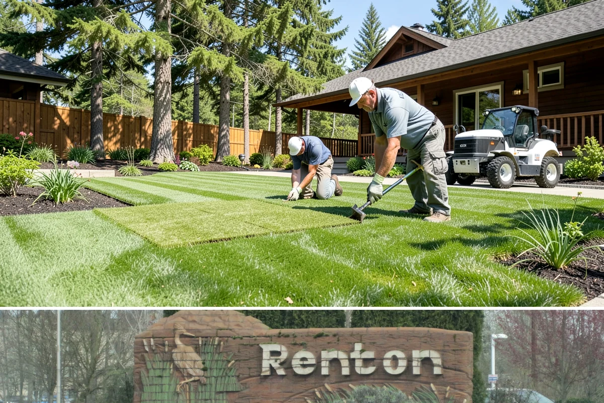 Gravel Mulch Installation in Renton, King County, WA - Gravel can be installed any time of year, but dry summer windows in the Northwest make grading and fabric work cleaner and faster.