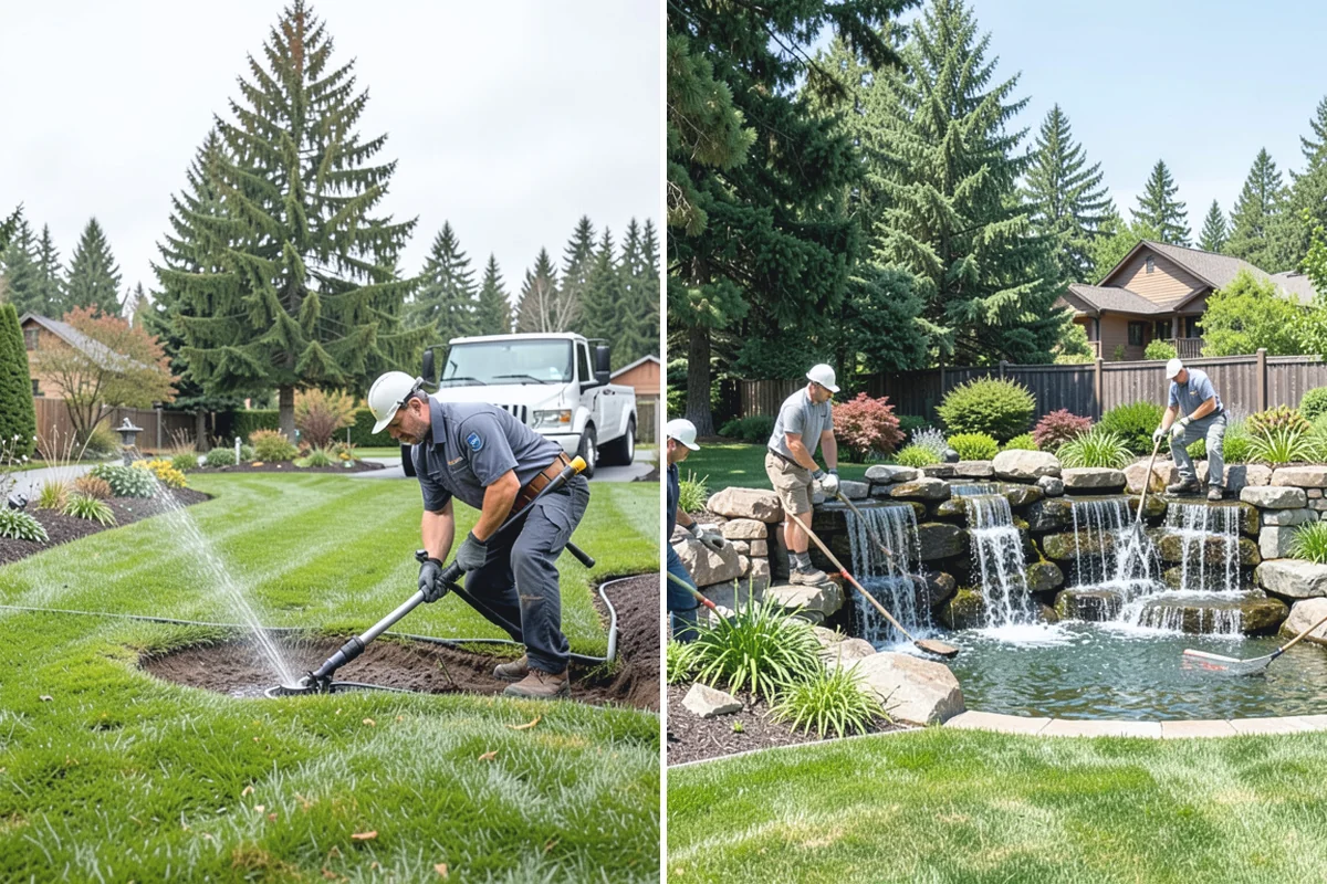 Gravel Mulch Installation in Roy, Pierce County, WA - Review the design and select stone size and color for the space