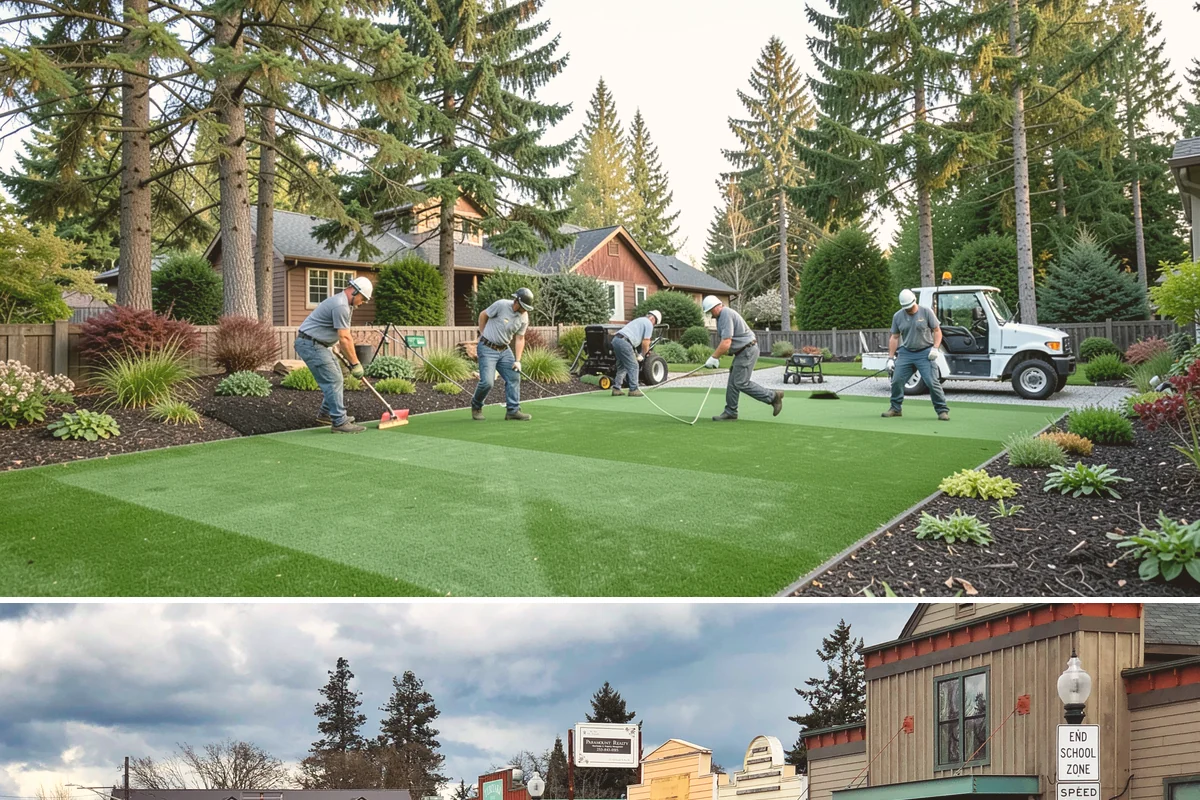 Gravel Mulch Installation in Roy, Pierce County, WA - Gravel can be installed any time of year, but dry summer windows in the Northwest make grading and fabric work cleaner and faster.