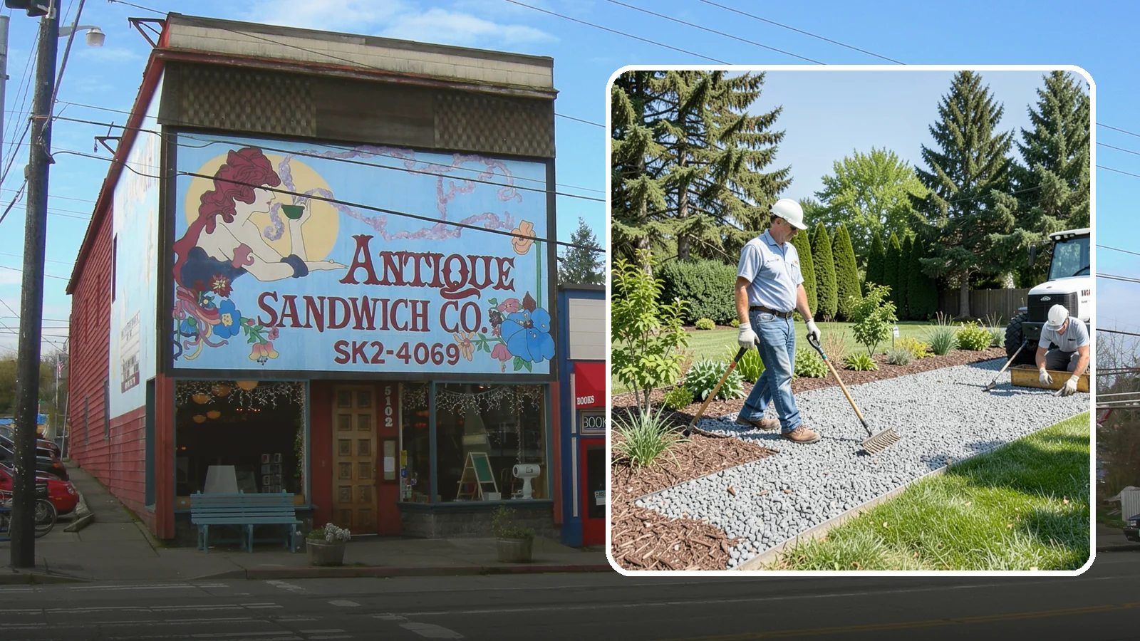 Gravel Mulch Installation in Ruston, Pierce County, WA - We install decorative gravel mulch for a clean, permanent ground cover that never needs annual replacement.