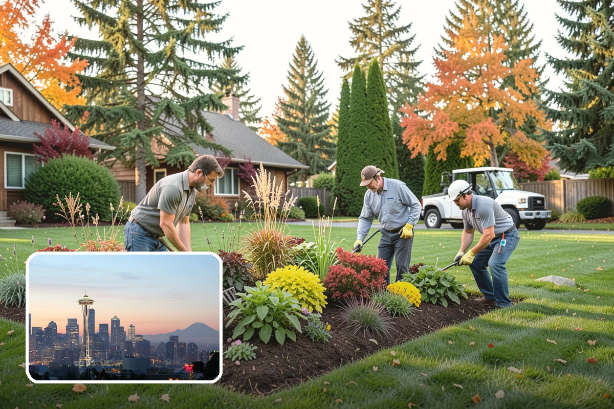Gravel Mulch Installation in Seattle, King County, WA - Permanent ground cover that never needs yearly replacement