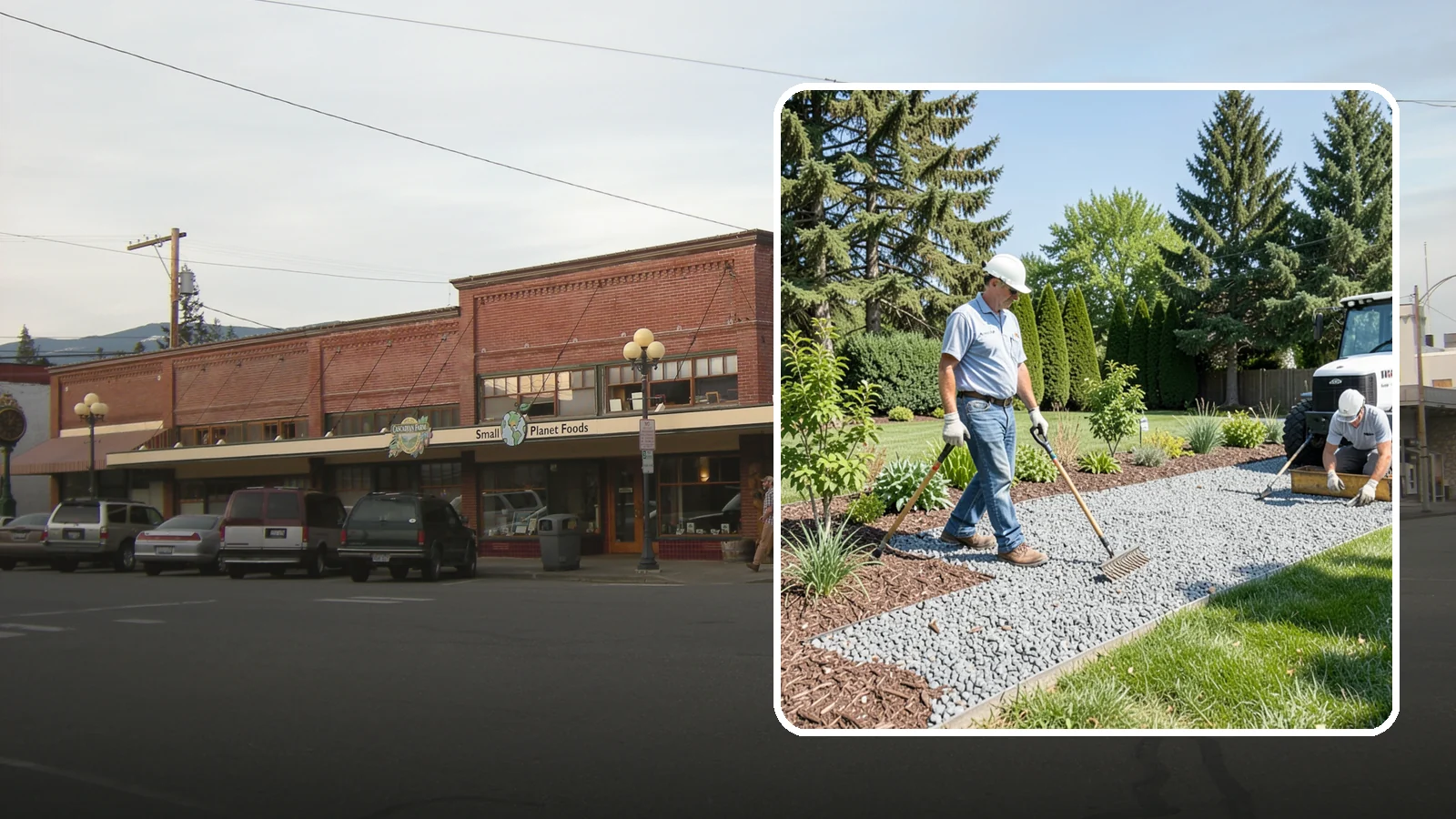 Gravel Mulch Installation in Sedro-Woolley, Skagit County, WA - We install decorative gravel mulch for a clean, permanent ground cover that never needs annual replacement.