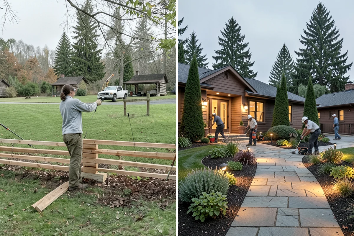 Gravel Mulch Installation in Sedro-Woolley, Skagit County, WA - Review the design and select stone size and color for the space