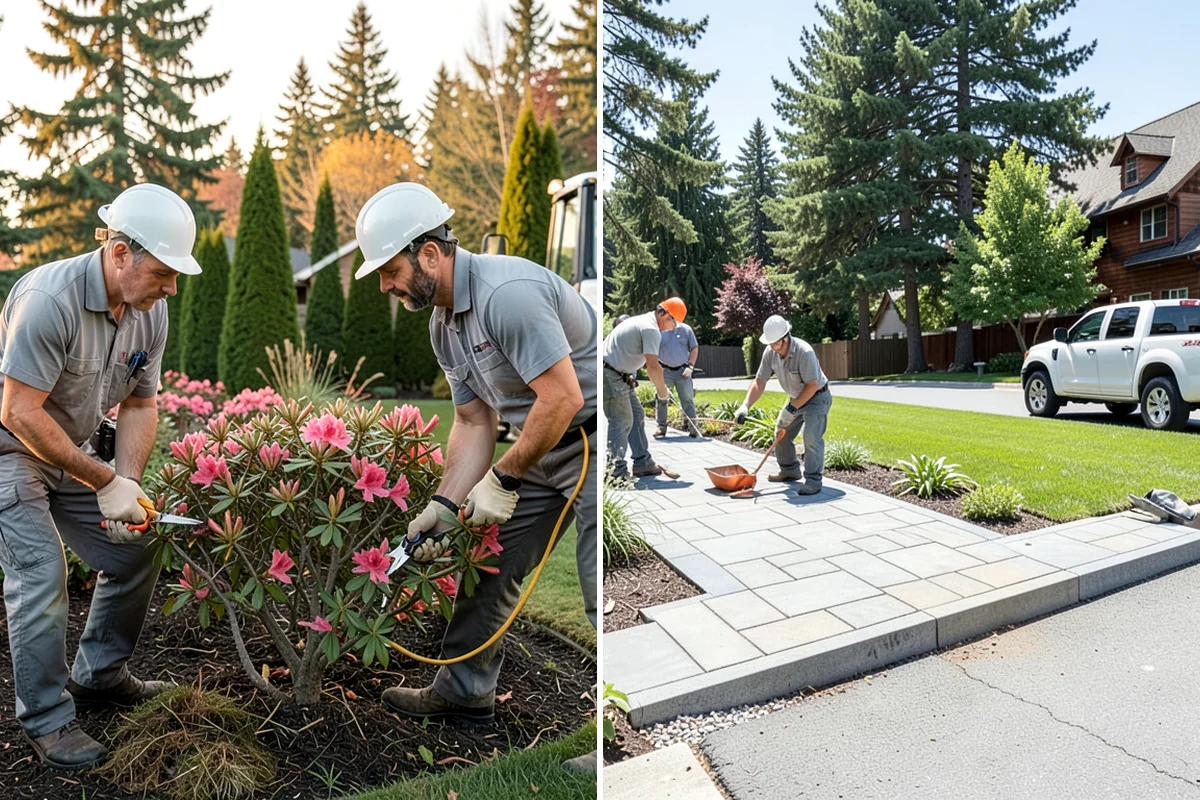 Gravel Mulch Installation in Shoreline, King County, WA - Review the design and select stone size and color for the space