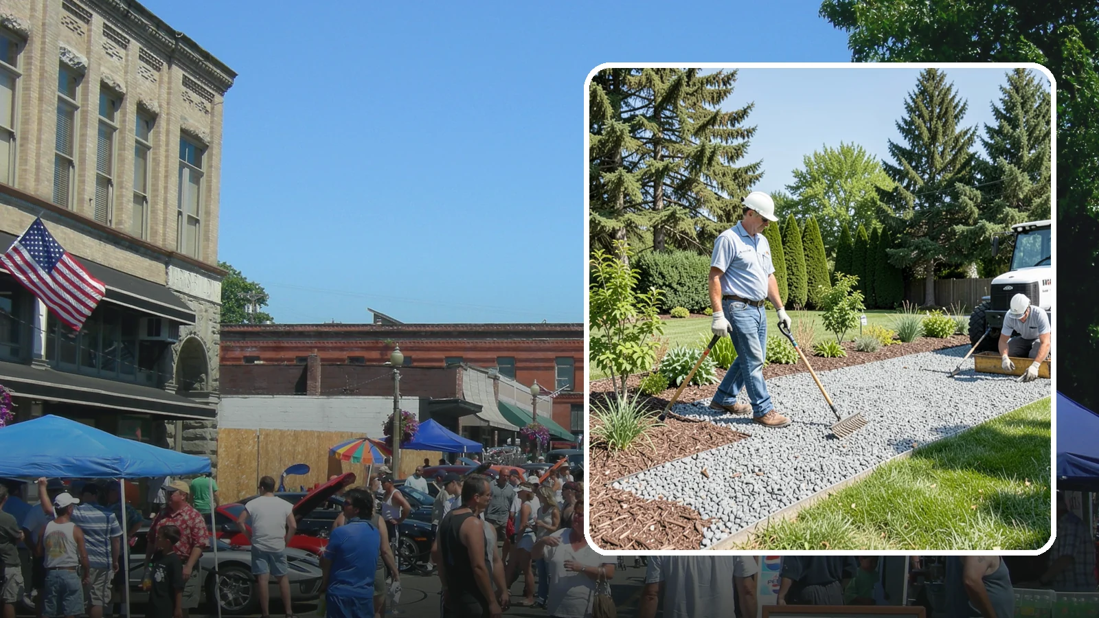 Gravel Mulch Installation in Snohomish, Snohomish County, WA - We install decorative gravel mulch for a clean, permanent ground cover that never needs annual replacement.