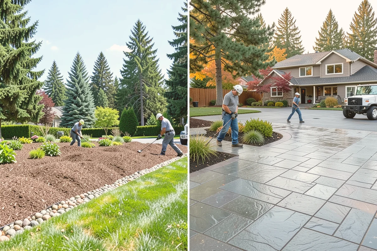 Gravel Mulch Installation in Snohomish, Snohomish County, WA - Review the design and select stone size and color for the space