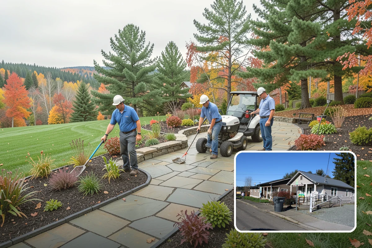 Gravel Mulch Installation in South Prairie, Pierce County, WA - Permanent ground cover that never needs yearly replacement