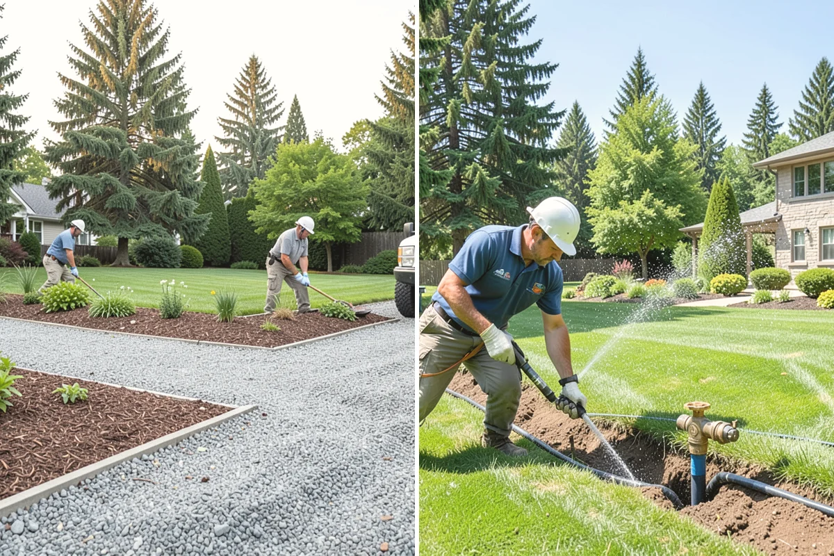 Gravel Mulch Installation in Tacoma, Pierce County, WA - Review the design and select stone size and color for the space