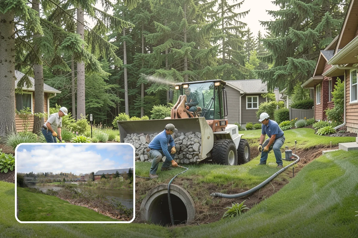 Gravel Mulch Installation in Tukwila, King County, WA - Permanent ground cover that never needs yearly replacement