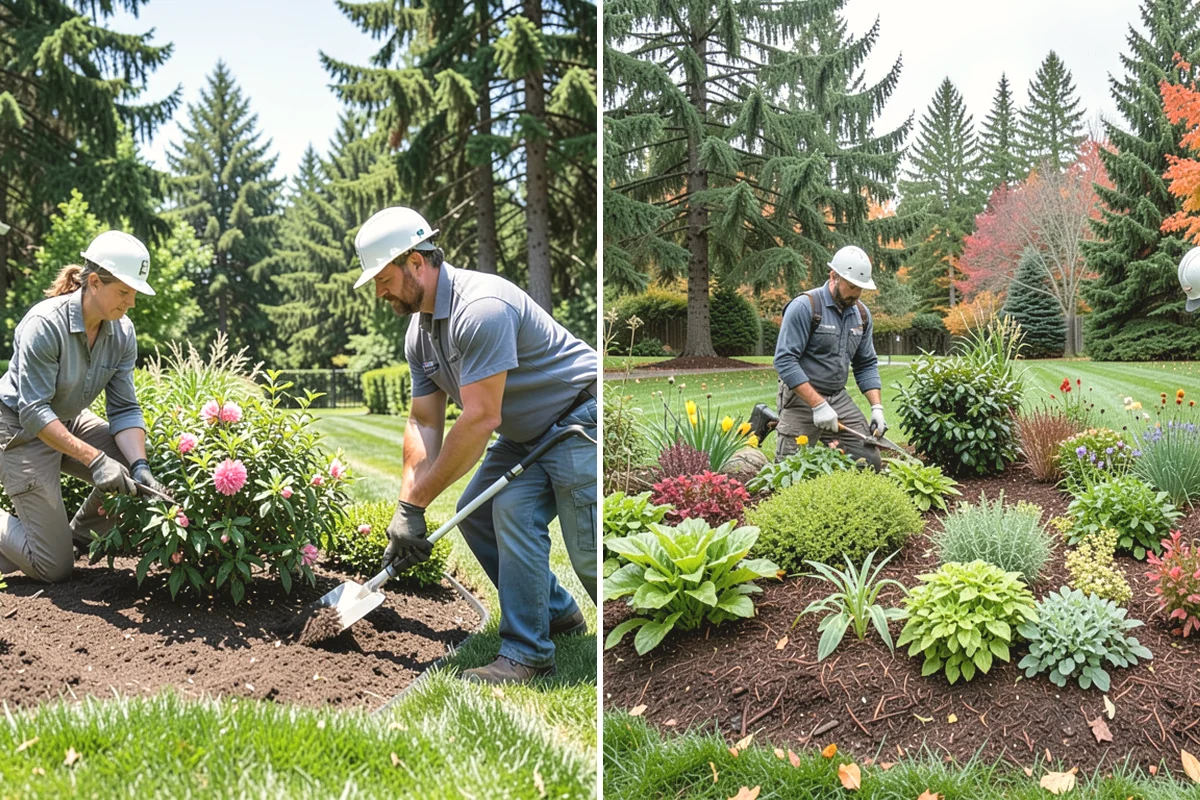 Gravel Mulch Installation in Tukwila, King County, WA - Review the design and select stone size and color for the space