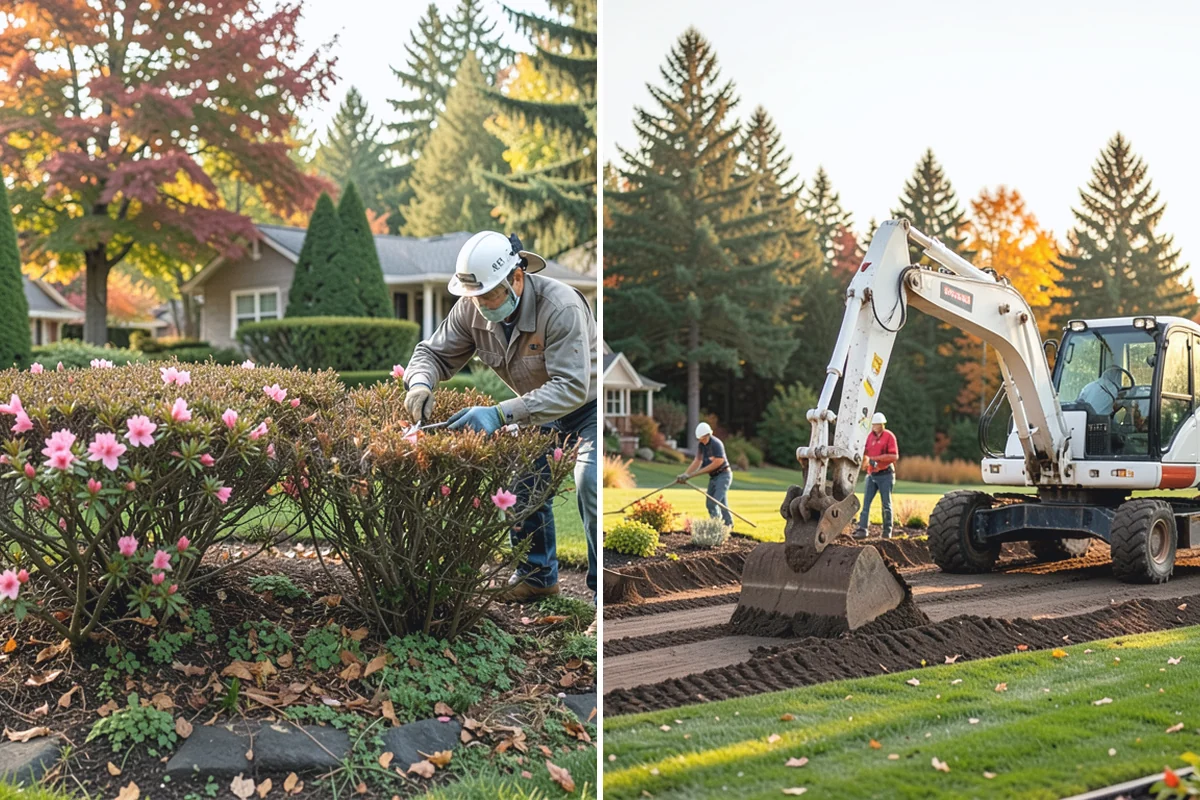 Gravel Mulch Installation in Wilkeson, Pierce County, WA - Review the design and select stone size and color for the space