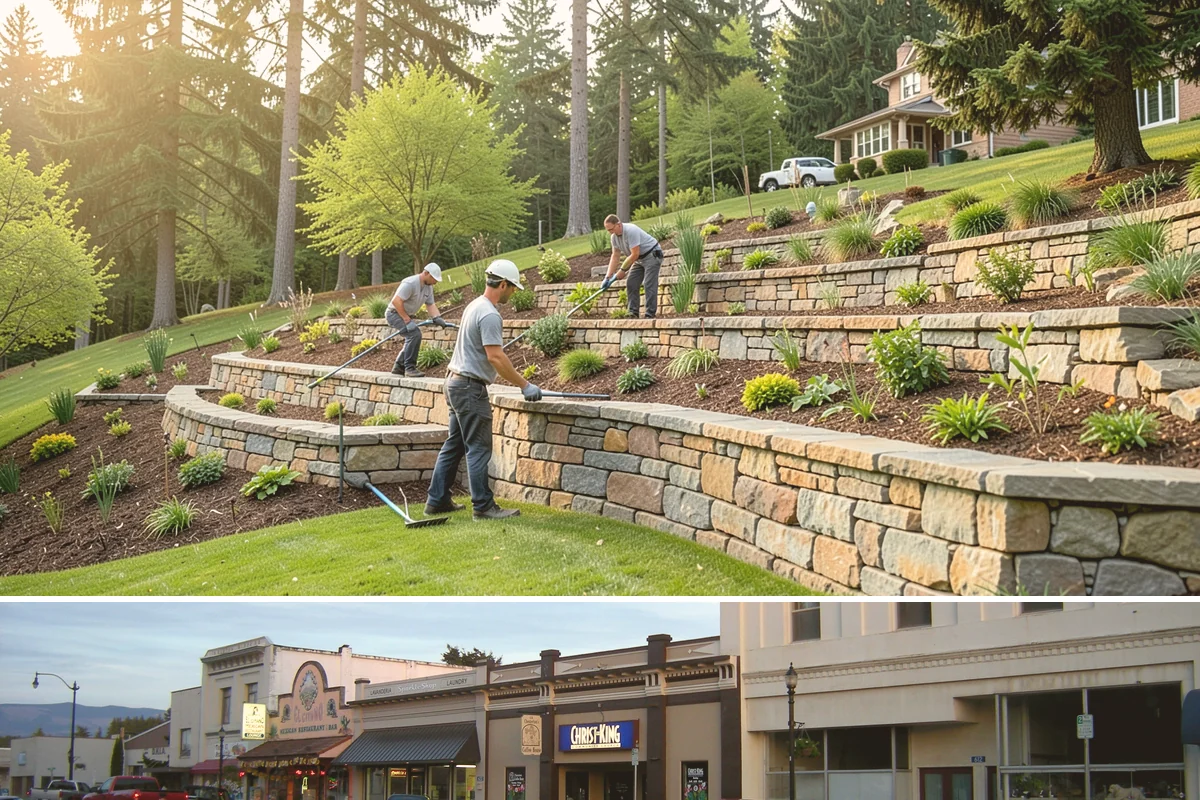 Gravel Pathway Installation in Burlington, Skagit County, WA - Build in the drier spring-through-fall window when the base can be compacted properly before winter rains test the drainage.