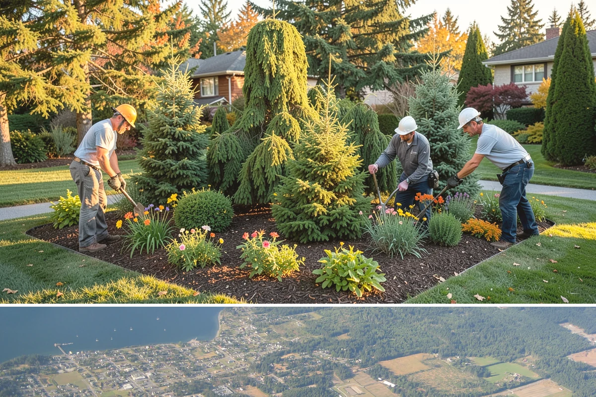Gravel Pathway Installation in Coupeville, Island County, WA - Build in the drier spring-through-fall window when the base can be compacted properly before winter rains test the drainage.