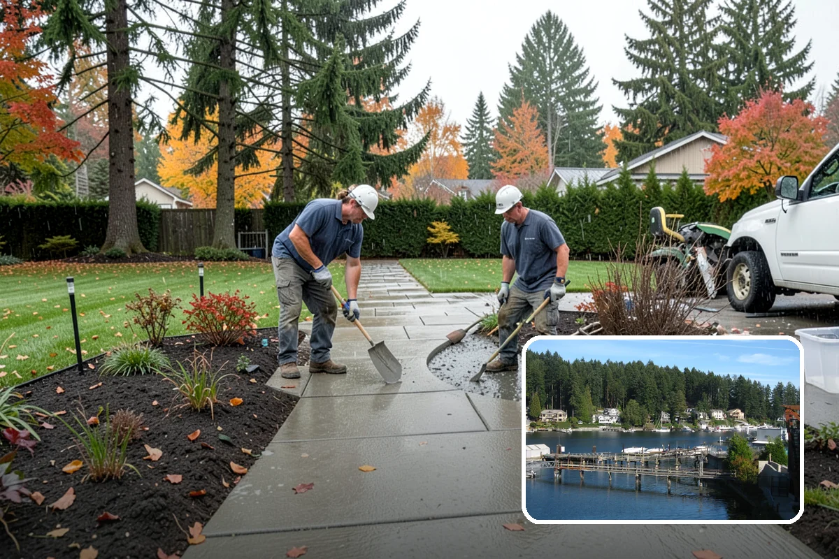 Gravel Pathway Installation in Gig Harbor, Pierce County, WA - Provides a firm, all-season walking surface that drains fast