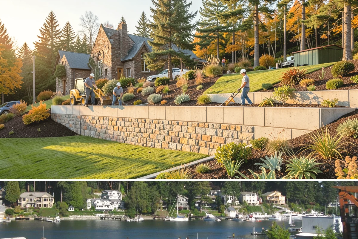 Gravel Pathway Installation in Gig Harbor, Pierce County, WA - Build in the drier spring-through-fall window when the base can be compacted properly before winter rains test the drainage.
