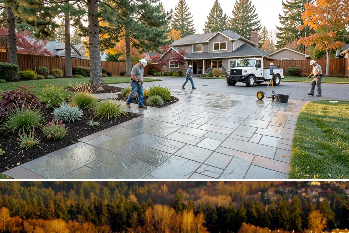 Gravel Pathway Installation in Kenmore, King County, WA - Build in the drier spring-through-fall window when the base can be compacted properly before winter rains test the drainage.