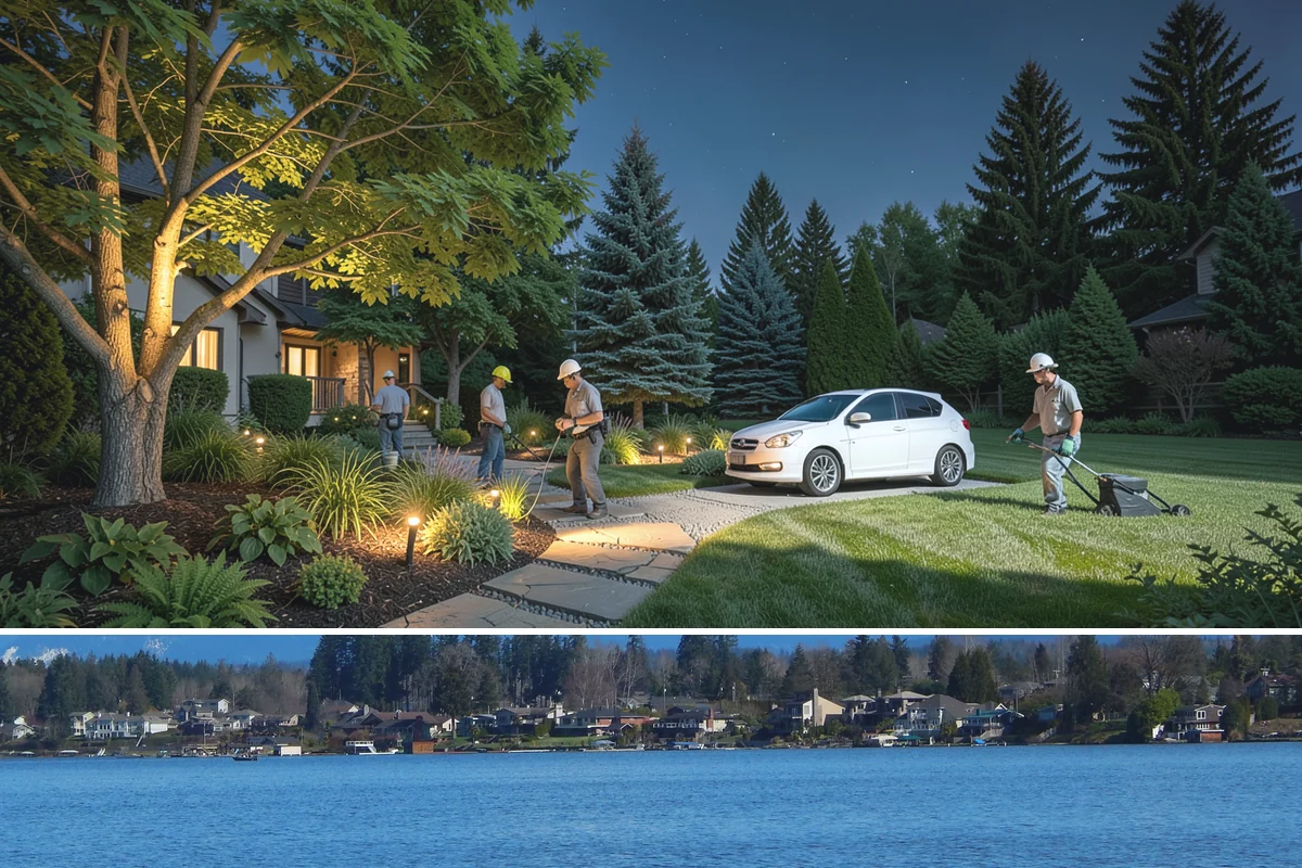 Gravel Pathway Installation in Lake Stevens, Snohomish County, WA - Build in the drier spring-through-fall window when the base can be compacted properly before winter rains test the drainage.
