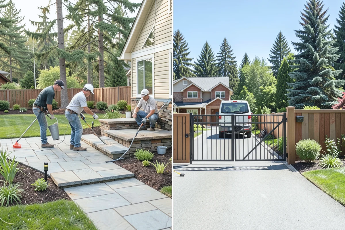 Gravel Pathway Installation in Marysville, Snohomish County, WA - Excavate the pathway and remove soft or organic soil