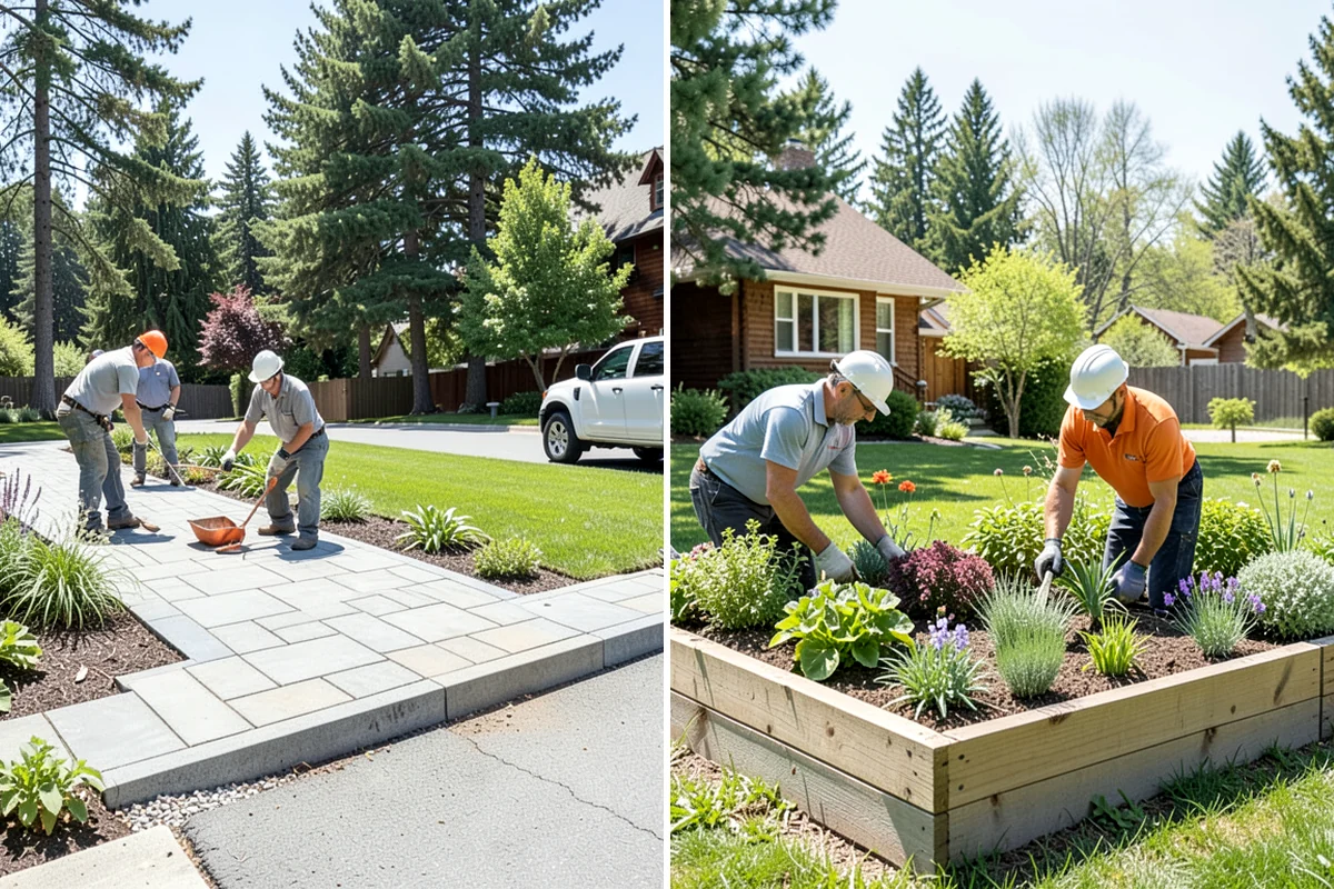 Gravel Pathway Installation in Normandy Park, King County, WA - Excavate the pathway and remove soft or organic soil
