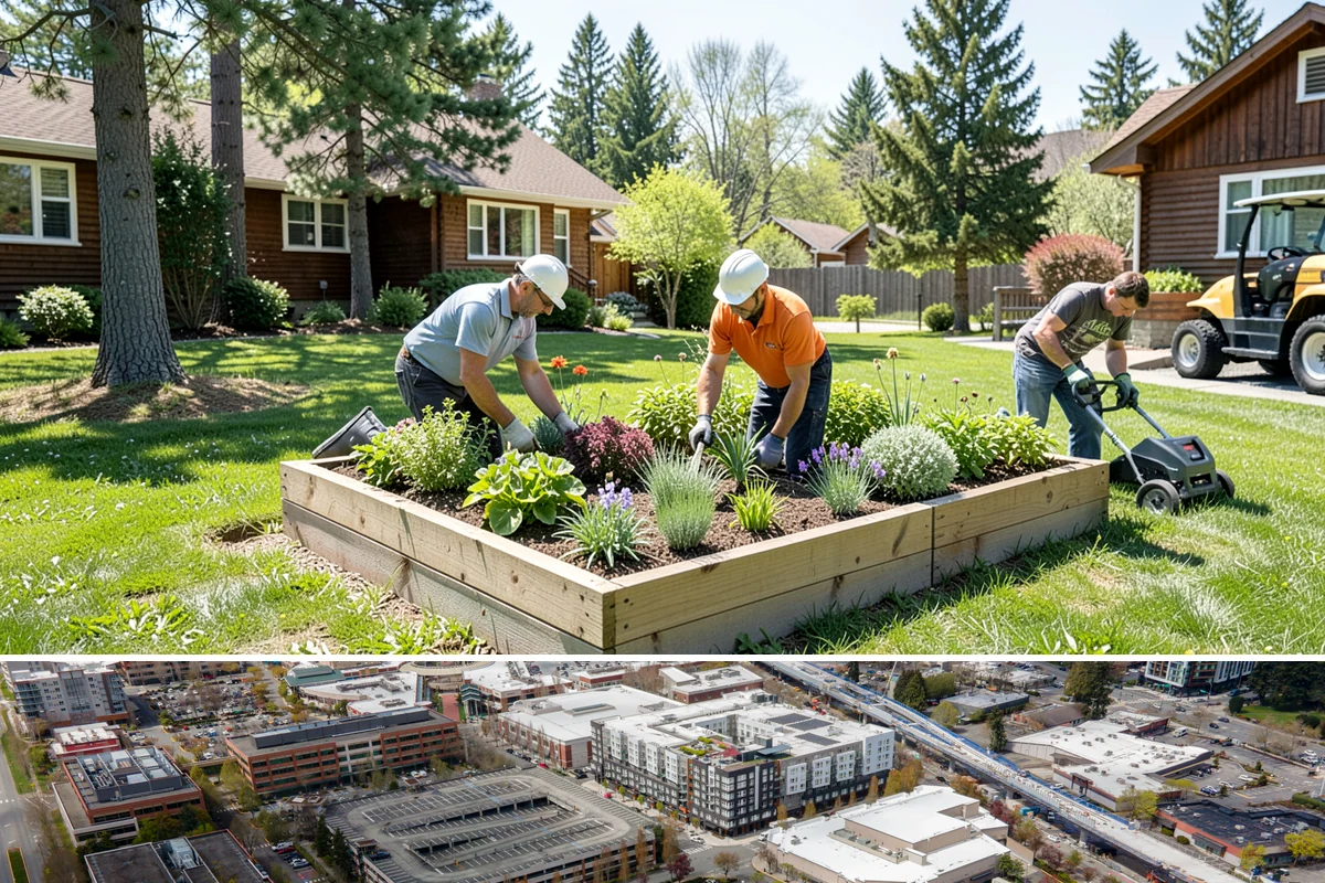 Gravel Pathway Installation in Redmond, King County, WA - Build in the drier spring-through-fall window when the base can be compacted properly before winter rains test the drainage.