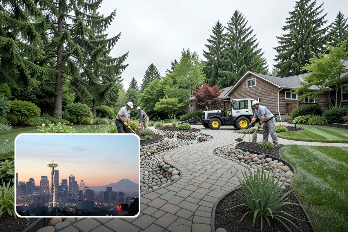 Gravel Pathway Installation in Seattle, King County, WA - Provides a firm, all-season walking surface that drains fast