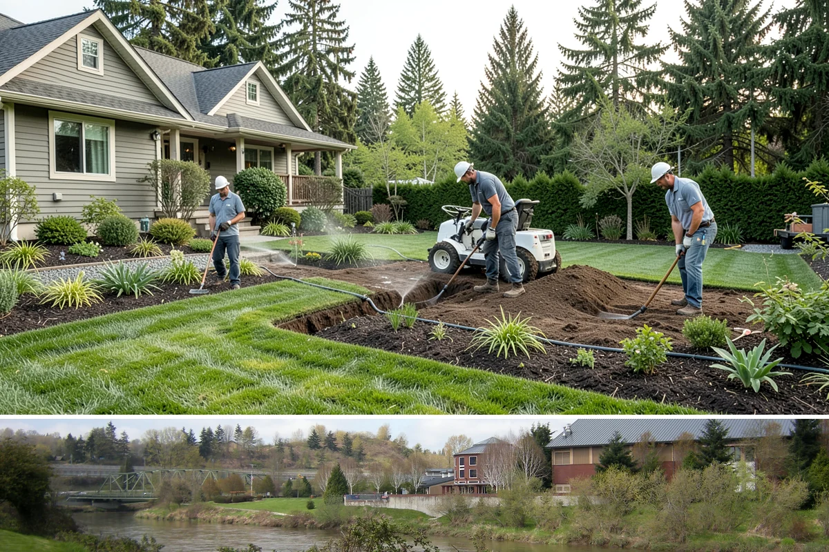 Gravel Pathway Installation in Tukwila, King County, WA - Build in the drier spring-through-fall window when the base can be compacted properly before winter rains test the drainage.