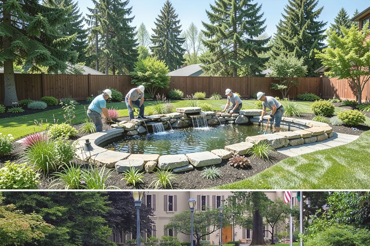 Gravel Pathway Installation in Woodinville, King County, WA - Build in the drier spring-through-fall window when the base can be compacted properly before winter rains test the drainage.