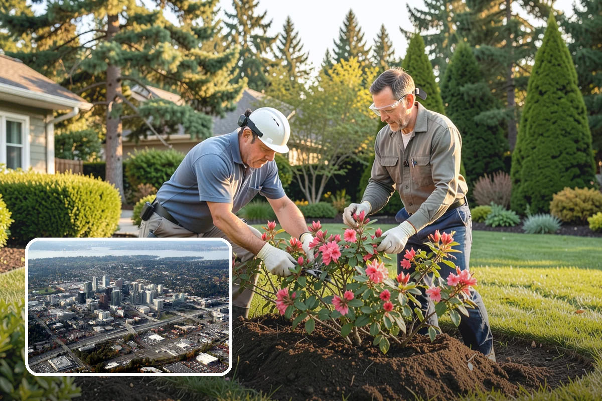 Green Roof Installation in Bellevue, King County, WA - Insulates and cuts energy use