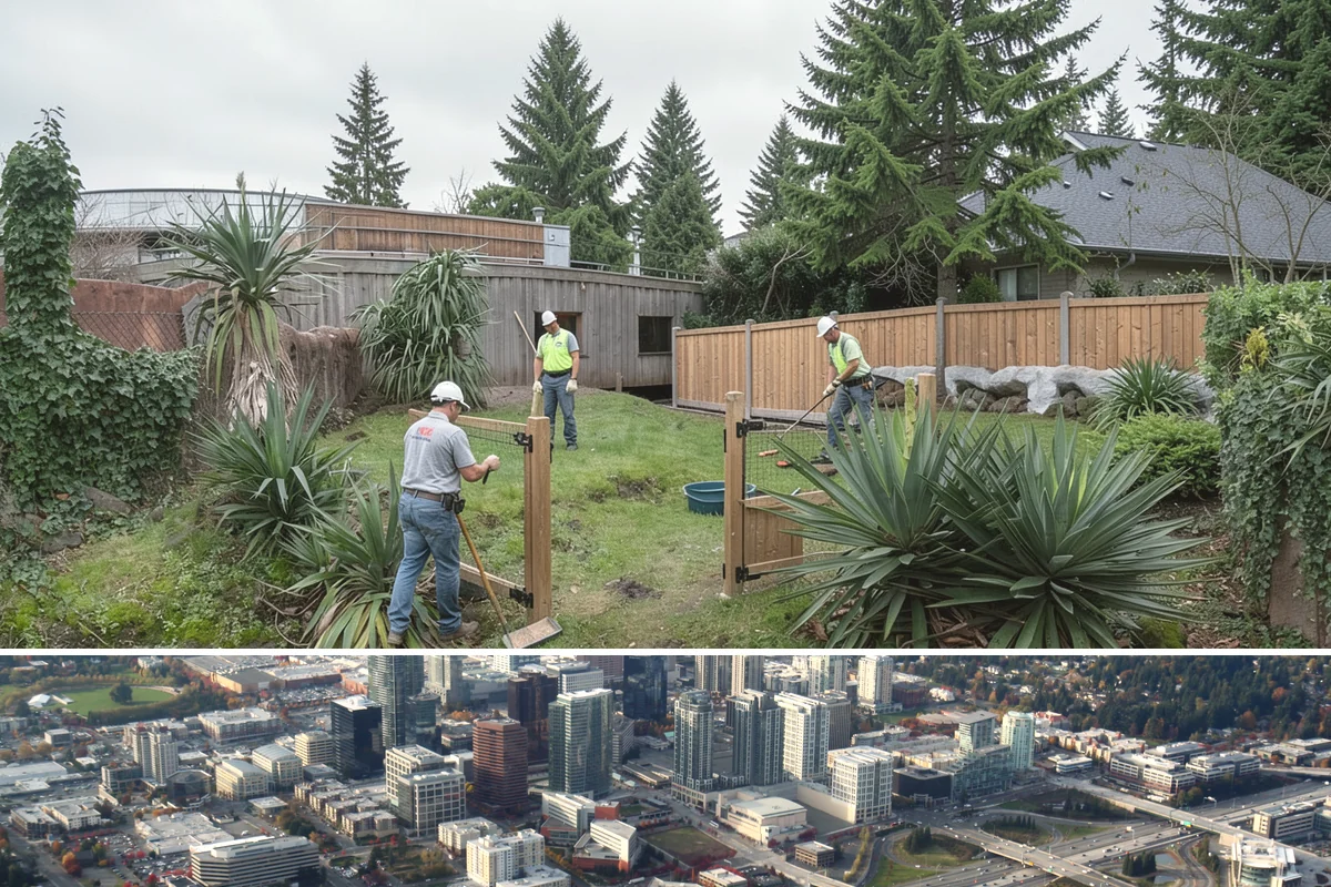 Green Roof Installation in Bellevue, King County, WA - Best installed spring through fall.
