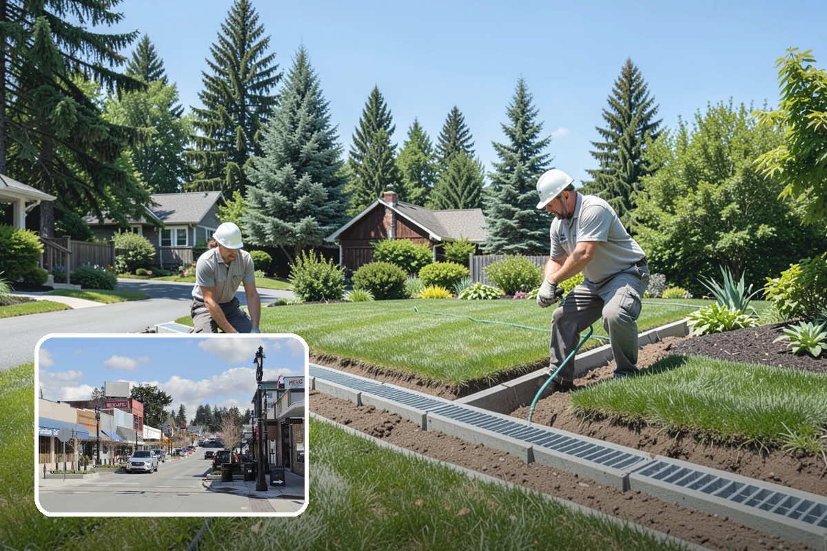 Green Roof Installation in Bothell, King County, WA - Insulates and cuts energy use