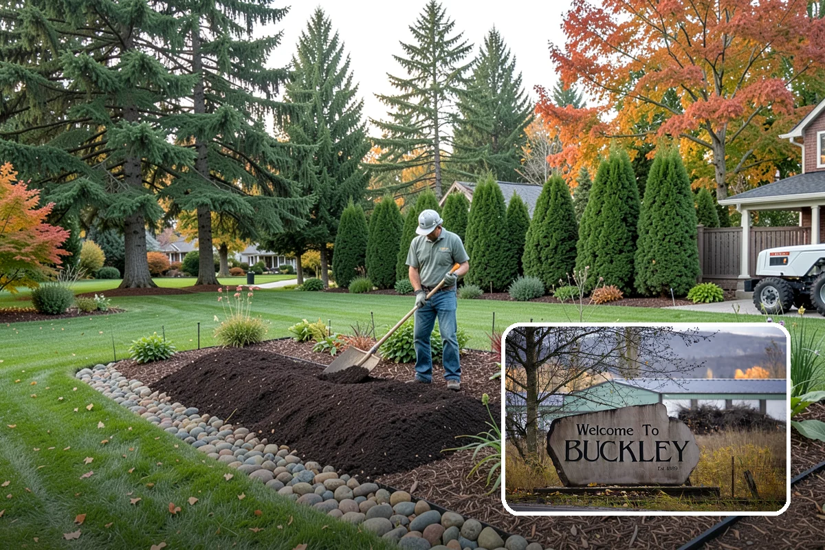 Green Roof Installation in Buckley, Pierce County, WA - Insulates and cuts energy use