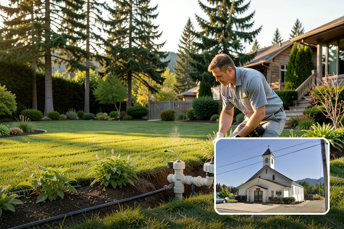 Green Roof Installation in Concrete, Skagit County, WA - Insulates and cuts energy use