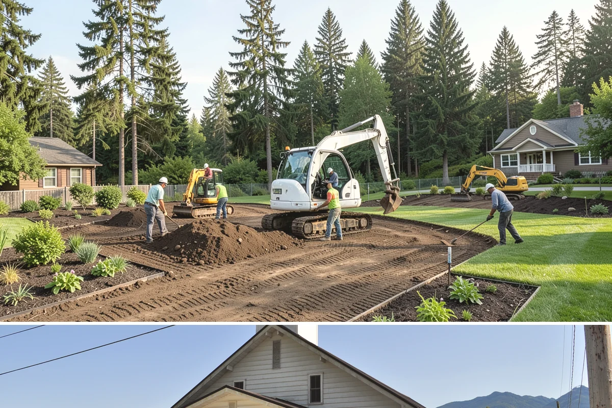 Green Roof Installation in Concrete, Skagit County, WA - Best installed spring through fall.