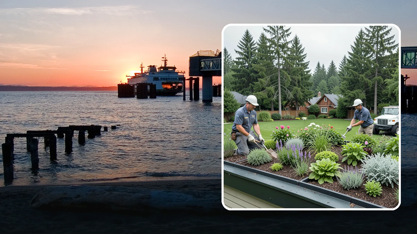 Green Roof Installation in Edmonds, Snohomish County, WA - Living green roofs that insulate, manage stormwater, and turn rooftops into planted, sustainable space.