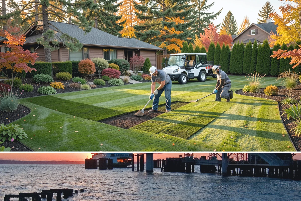 Green Roof Installation in Edmonds, Snohomish County, WA - Best installed spring through fall.