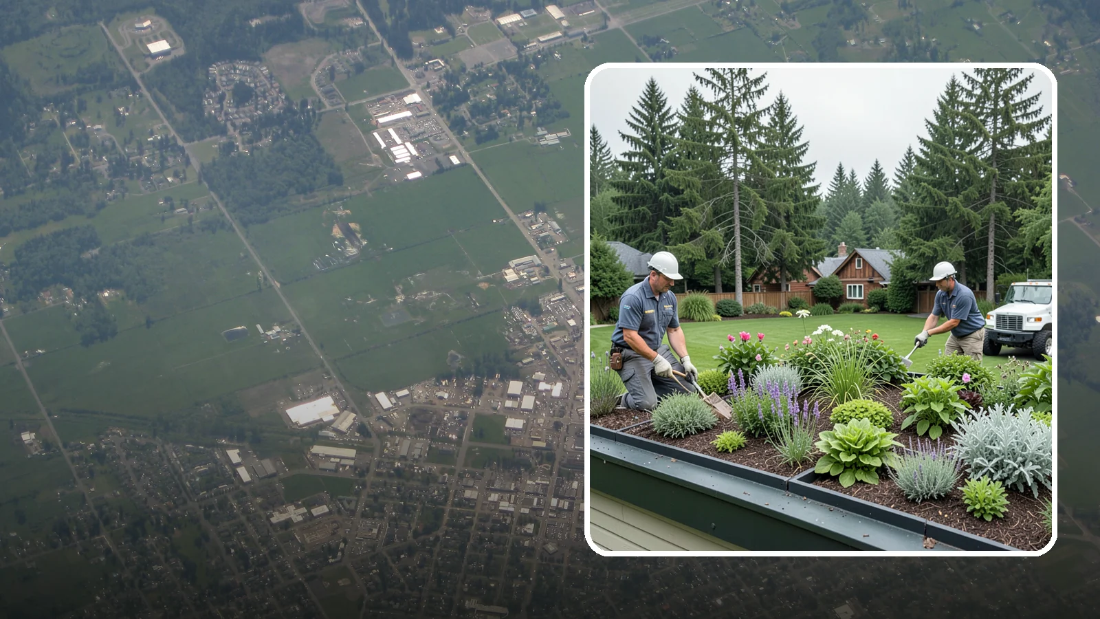 Green Roof Installation in Enumclaw, King County, WA - Living green roofs that insulate, manage stormwater, and turn rooftops into planted, sustainable space.