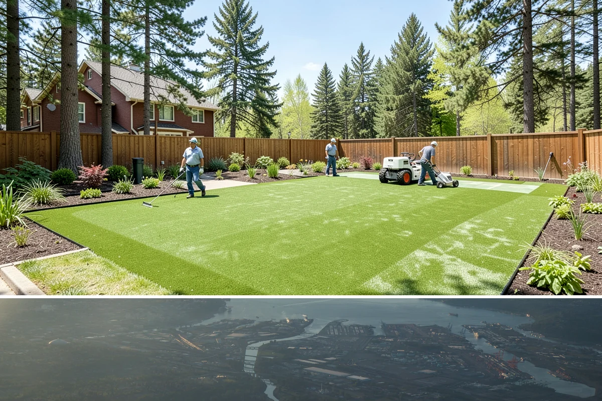 Green Roof Installation in Fife, Pierce County, WA - Best installed spring through fall.